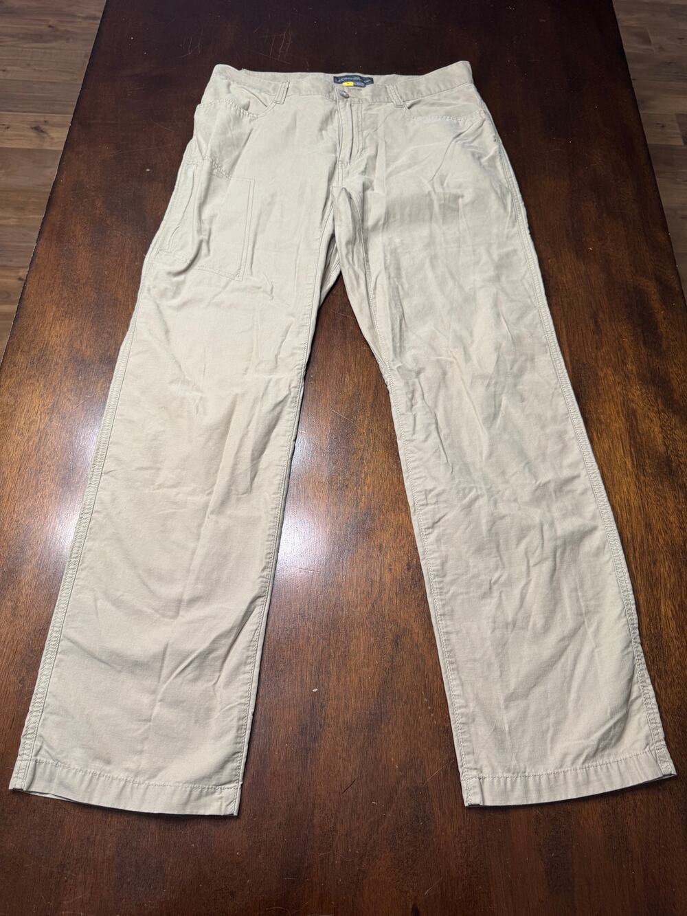 Eddie Bauer Light Beige Casual Chinos